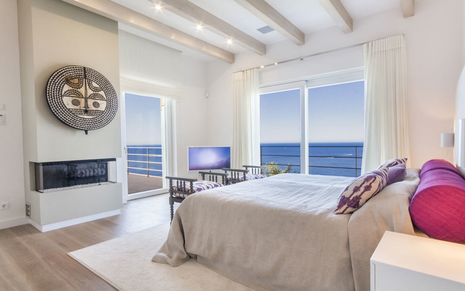 Main floor suite with bathroom